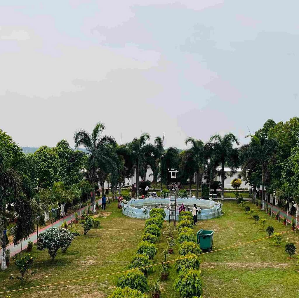 Garden Area of Neermahal