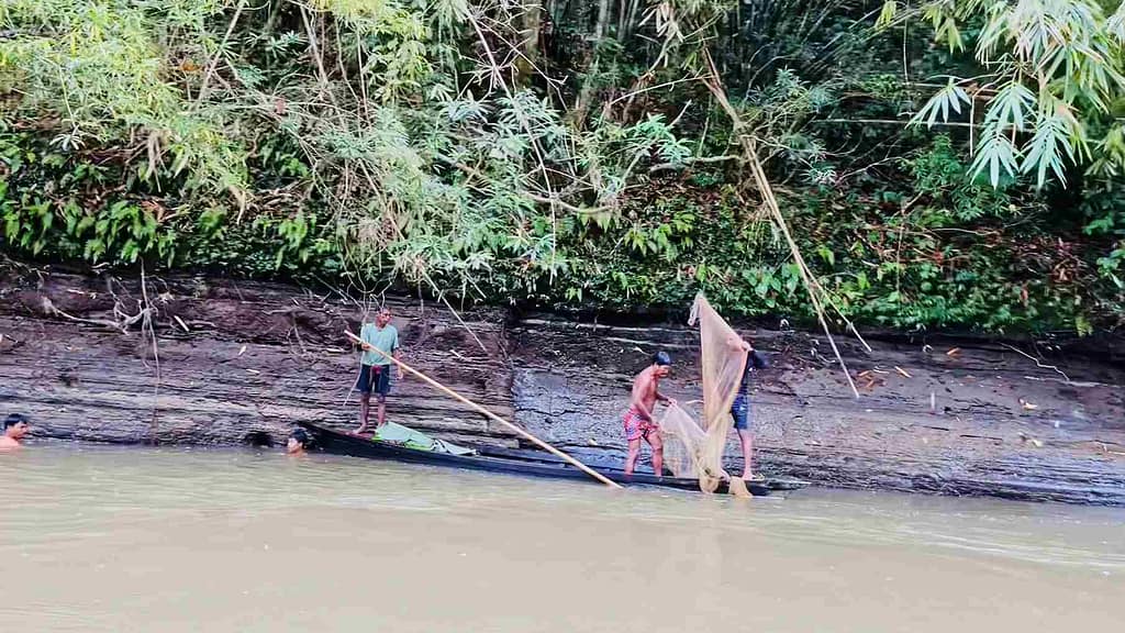 Jamatia People Fishing